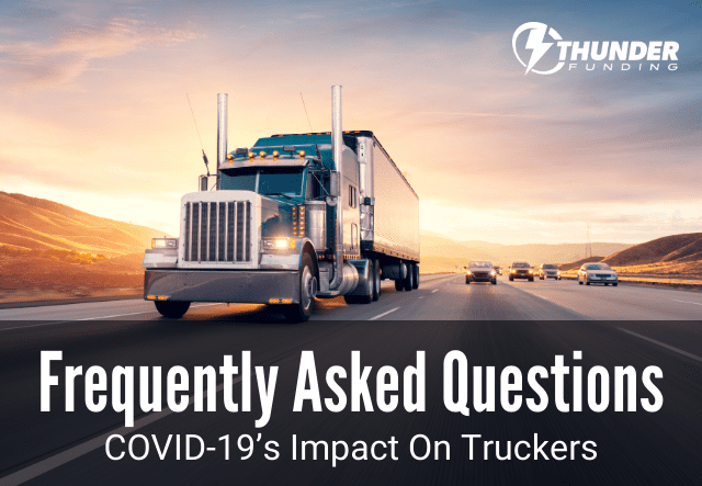 Coronavirus and Truck Driver Impact | Thunder Funding-1