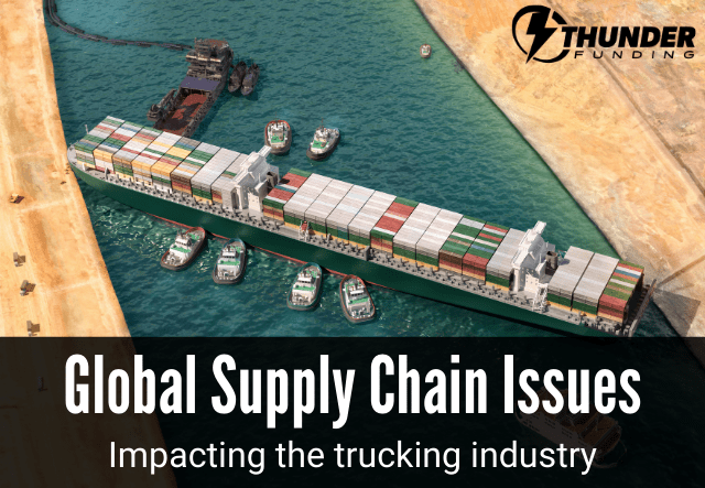 Global Supply Chain Issues in Trucking | Thunder Funding