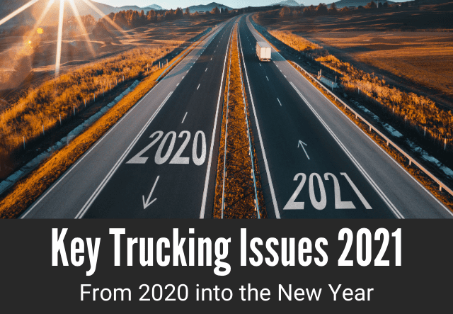 Key Trucking Issues for 2021 | Thunder Funding