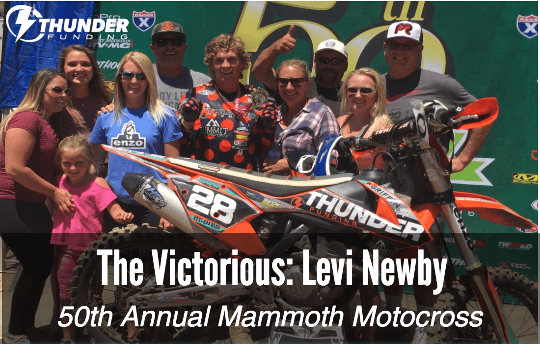 Levi Newby Wins 50th Annual Mammoth Motocross | Thunder Funding.png