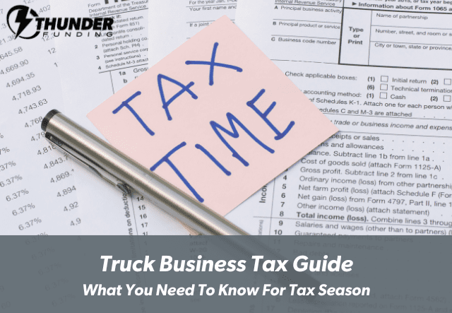 truck business tax guide
