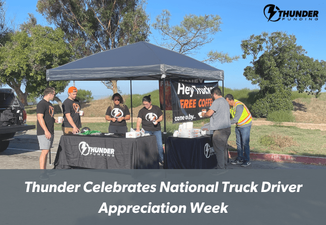 National Truck Driver Appreciation Week 2023 | Thunder Funding