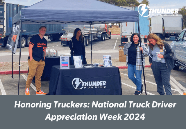 National Truck Driver Appreciation Week 2024