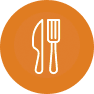 fork and knife icon