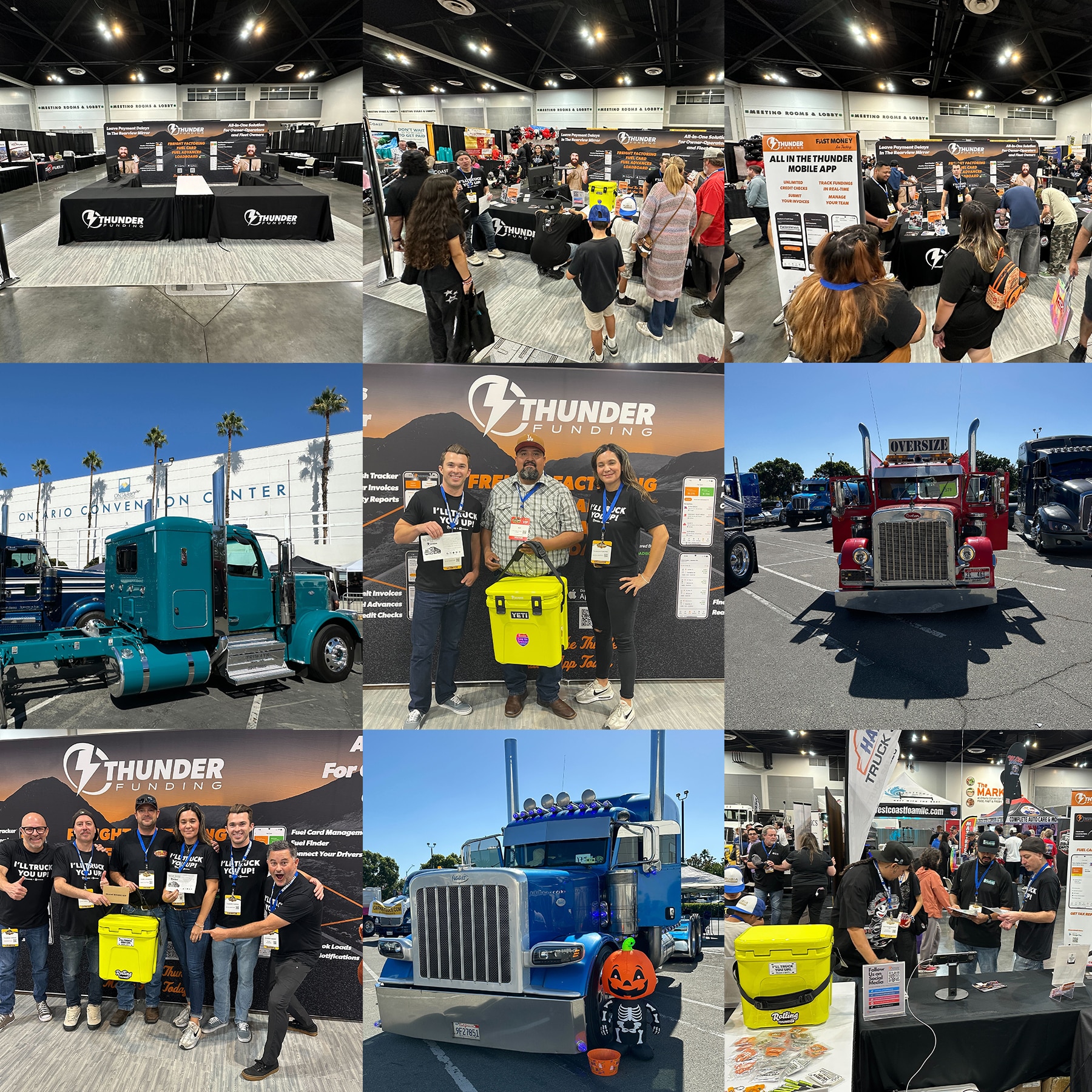 Thunder Funding highlights from the California Trucking Show 2025