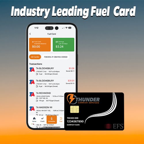 Industry Leading Fuel Card