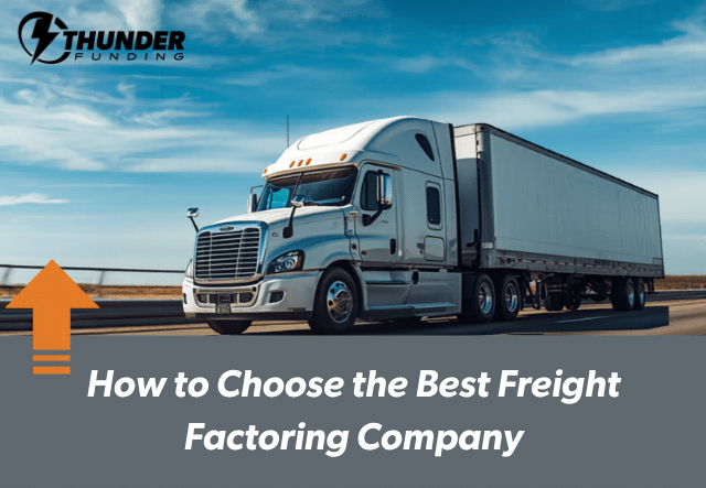 Best Freight Factoring Company | Thunder Funding